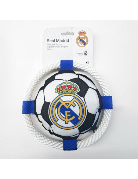 Jouet pour chien Real Madrid C.F. Blanc 22 x 22 x 6 cm