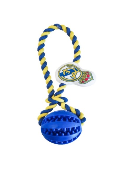 Jouet pour chien Real Madrid C.F. Bleu Polyester Coton TPR 7 x 32 x 10 cm