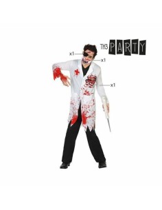 Déguisement pour Adultes Th3 Party Blanc Assassin (3 Pièces) 2