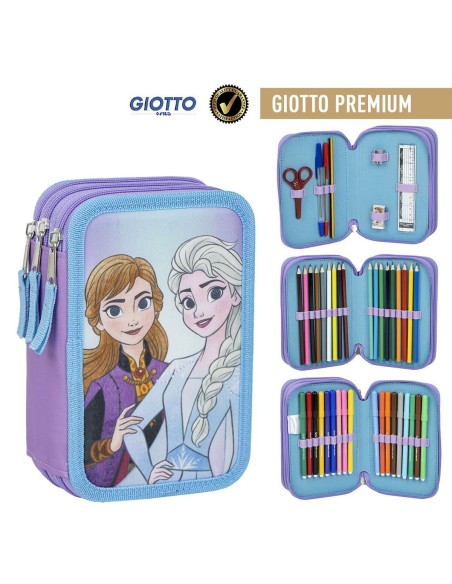 Pochette à crayons triple Frozen