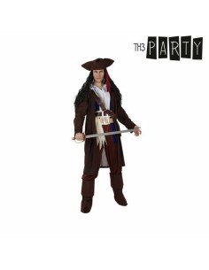 Déguisement pour Adultes Th3 Party Marron Pirates (6 Pièces) 2