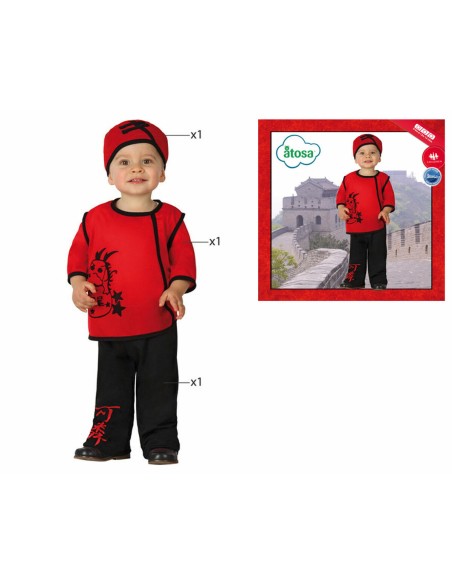 Déguisement pour Bébés Chinois (3 pcs)