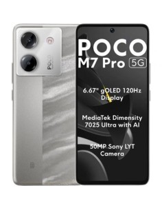 Smartphone Xiaomi POCO M7P 5G 12-512 SV Octa Core 12 GB RAM 512 GB Argenté