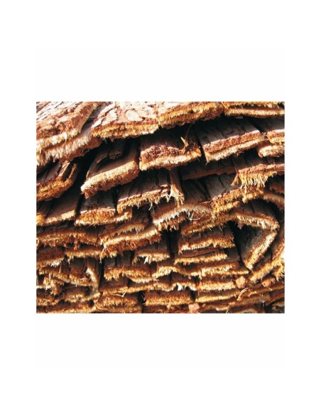 Canisse Faura f27101 Marron Sapin fils de fer écorce d'arbre 1 x 3 m