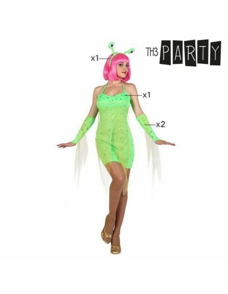 Déguisement pour Adultes Th3 Party Vert