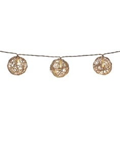 Guirlande lumineuse LED Lifetime Argenté Boules de Noël