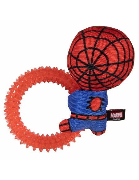 Jouet pour chien Spider-Man   Rouge 100 % polyester
