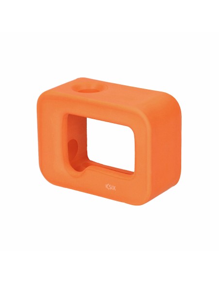 Coque en Éponge Flottante pour Go Pro Hero 5 KSIX Orange