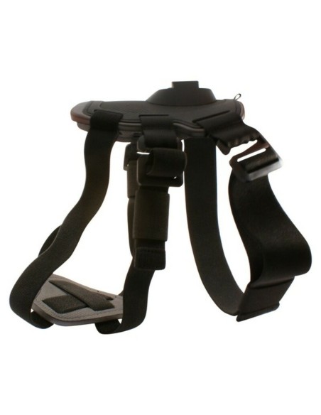 Harnais pour Animaux Domestiques avec Support pour Caméra de Pport KSIX Noir