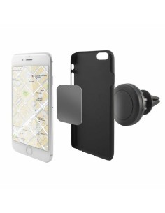Support Magnétique pour Téléphone Portable pour Voiture KSIX 360º Noir