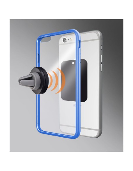 Support Magnétique pour Téléphone Portable pour Voiture KSIX 360º Noir
