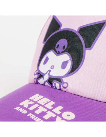 Casquette enfant Hello Kitty Violet (53 cm)