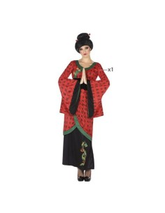 Déguisement pour Adultes Rouge (1 pc) Chinoise 2