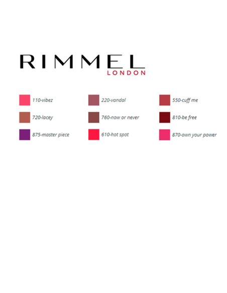 Crayon Contour des Lèvres Lip Art Graphic Rimmel London