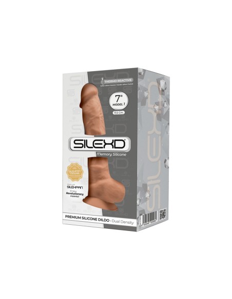 Gode réaliste Silexd Caramel Beige