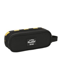 Trousse Fourre-Tout Double BlackFit8 Zone Noir 21 x 8 x 6 cm 2