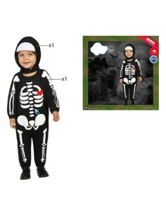 Déguisement pour Bébés Noir Squelette 24 Mois 2