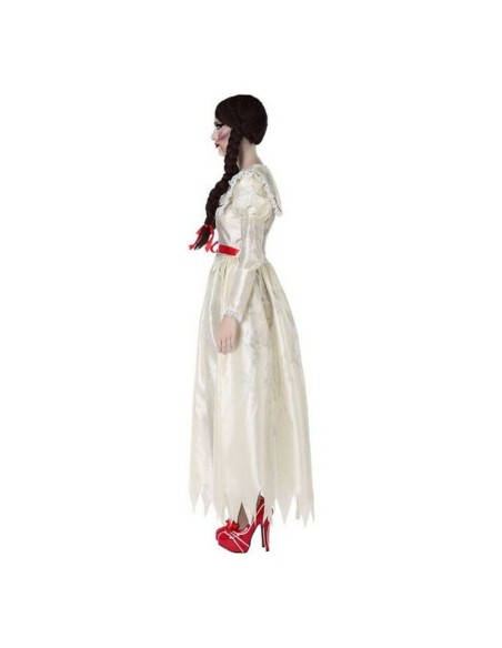 Déguisement pour Adultes Fillette possédée Blanc (1 Pcs)