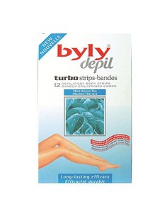 Bandes Épilatoire Corporelles Depil Byly Depil (12 uds)