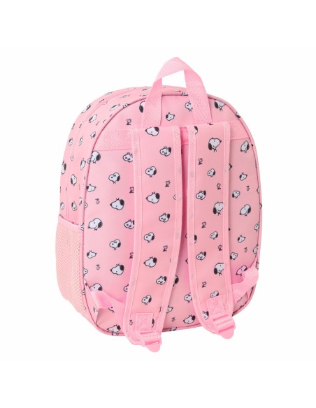 Sac à dos enfant Snoopy Rose 27 x 33 x 10 cm 3D