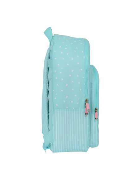 Cartable Moos Butterflies Bleu 30 x 46 x 14 cm