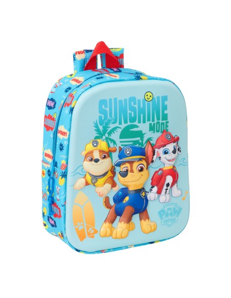Sac à dos enfant The Paw Patrol Bleu 22 x 27 x 10 cm 3D