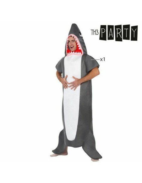 Déguisement pour Adultes Th3 Party Gris animaux (1 Pièce)