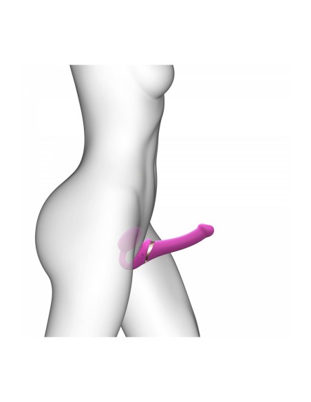 Vibromasseur Strap-on-me 6017425 Rose