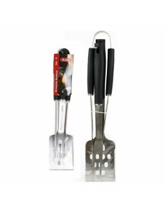 Ustensiles pour barbecues BBQ Black Algon 104748 3 Pièces (6 Unités) 2