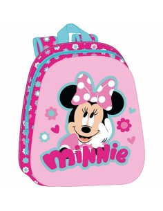 Cartable Minnie Mouse Rose 27 x 33 x 10 cm