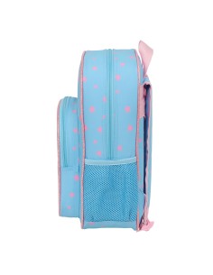 Cartable Lilo & Stitch Happy Bleu ciel 26 x 34 x 11 cm 2