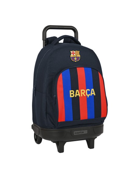 Cartable à roulettes F.C. Barcelona Bordeaux Blue marine 33 X 45 X 22 cm