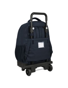 Cartable à roulettes F.C. Barcelona Bordeaux Blue marine 33 X 45 X 22 cm 2