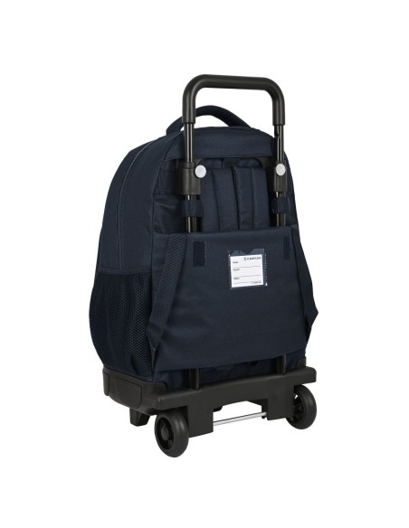 Cartable à roulettes F.C. Barcelona Bordeaux Blue marine 33 X 45 X 22 cm