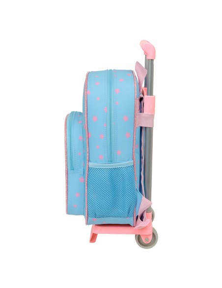 Cartable Lilo & Stitch Happy Bleu ciel 26 x 11 x 67 cm 26 x 34 x 11 cm