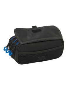 Trousse Fourre-Tout Triple Kelme Jet black Noir 21,5 x 10 x 8 cm 2
