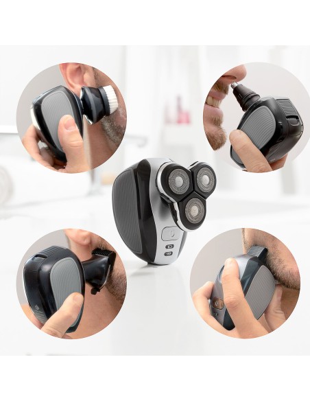 Rasoir Rechargeable Ergonomique Multifonction 5 en 1 Shavestyler InnovaGoods