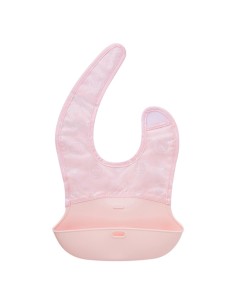 Bavoir Pliable Easy Rose clair