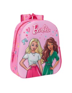 Cartable 3D Barbie Rose Fuchsia 27 x 33 x 10 cm