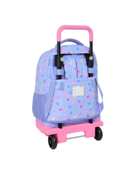 Cartable Benetton Lila Lila 33 x 45 x 22 cm