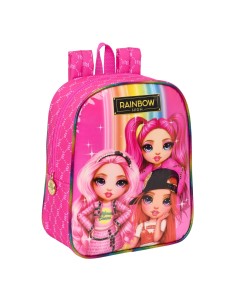 Cartable Rainbow High Fuchsia (22 x 27 x 10 cm)