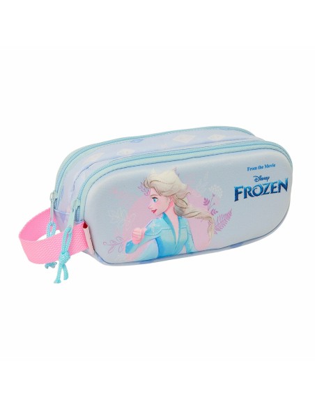 Trousse Fourre-Tout Double Frozen Lila 21 x 8 x 6 cm 3D