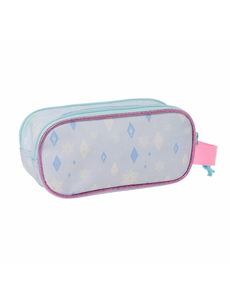 Trousse Fourre-Tout Double Frozen Lila 21 x 8 x 6 cm 3D