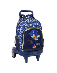 Cartable à roulettes Safta City Bleu 33 x 45 x 22 cm