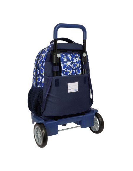 Cartable à roulettes Safta City Bleu 33 x 45 x 22 cm