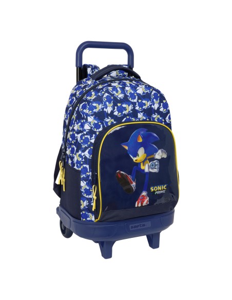 Cartable à roulettes Safta City Bleu 33 x 45 x 22 cm