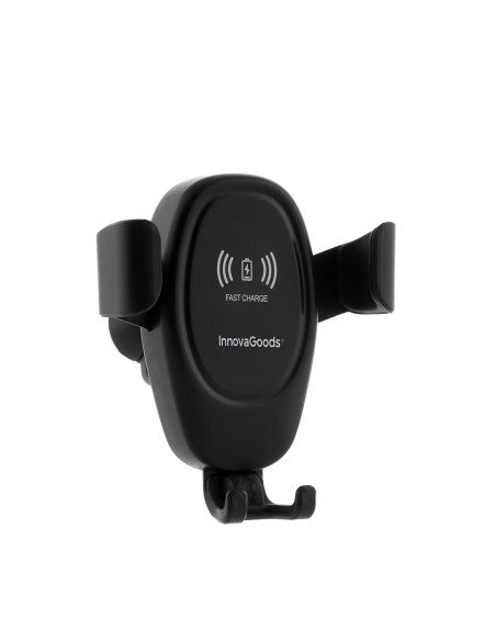 Support pour téléphone portable avec chargeur de voiture sans fil Wolder InnovaGoods