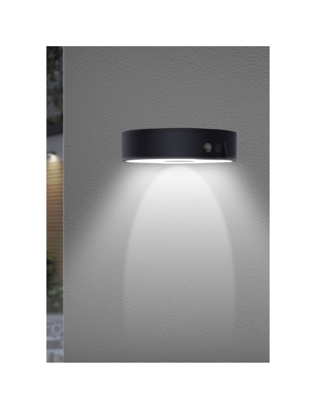 Applique Murale EDM 31820 Polycarbonate ABS 4 W 500 lm Borne de jardin solaire (3000 K) (4000 K) (6500 K)
