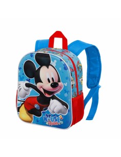 Cartable 3D Mickey Mouse Karactermania Bleu 26 x 11 x 31 cm