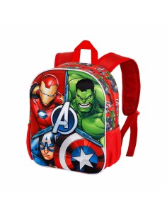 Cartable 3D The Avengers Karactermania Rouge 26 x 11 x 31 cm